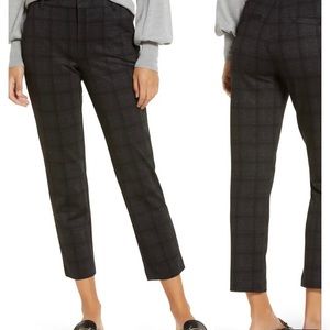Wit & Wisdom ‘Ab'Solution Plaid Ankle Trousers